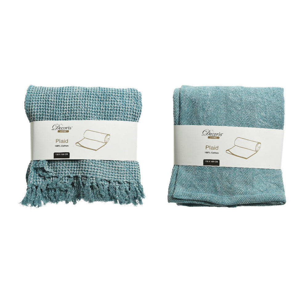 Two Tone Stonewash Throw (170 cm) Each At