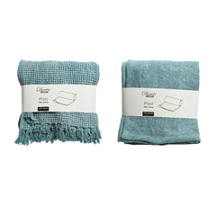 Two Tone Stonewash Throw (170 cm) Each At