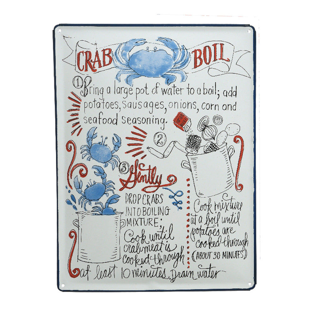 Decorative Enamel Wall Plate (40 cm)