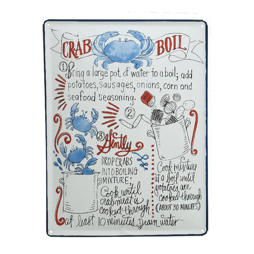 Decorative Enamel Wall Plate (40 cm)