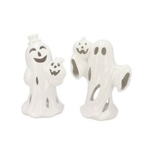 JOLIE JOLLY WHITE GHOST T-LIGHT 17X10X22CM NM