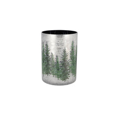 RUBY SILVER T-LIGHT FOREST 9X10CM