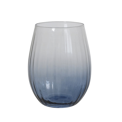 Ombre Sprayed Stemless Drink Glass