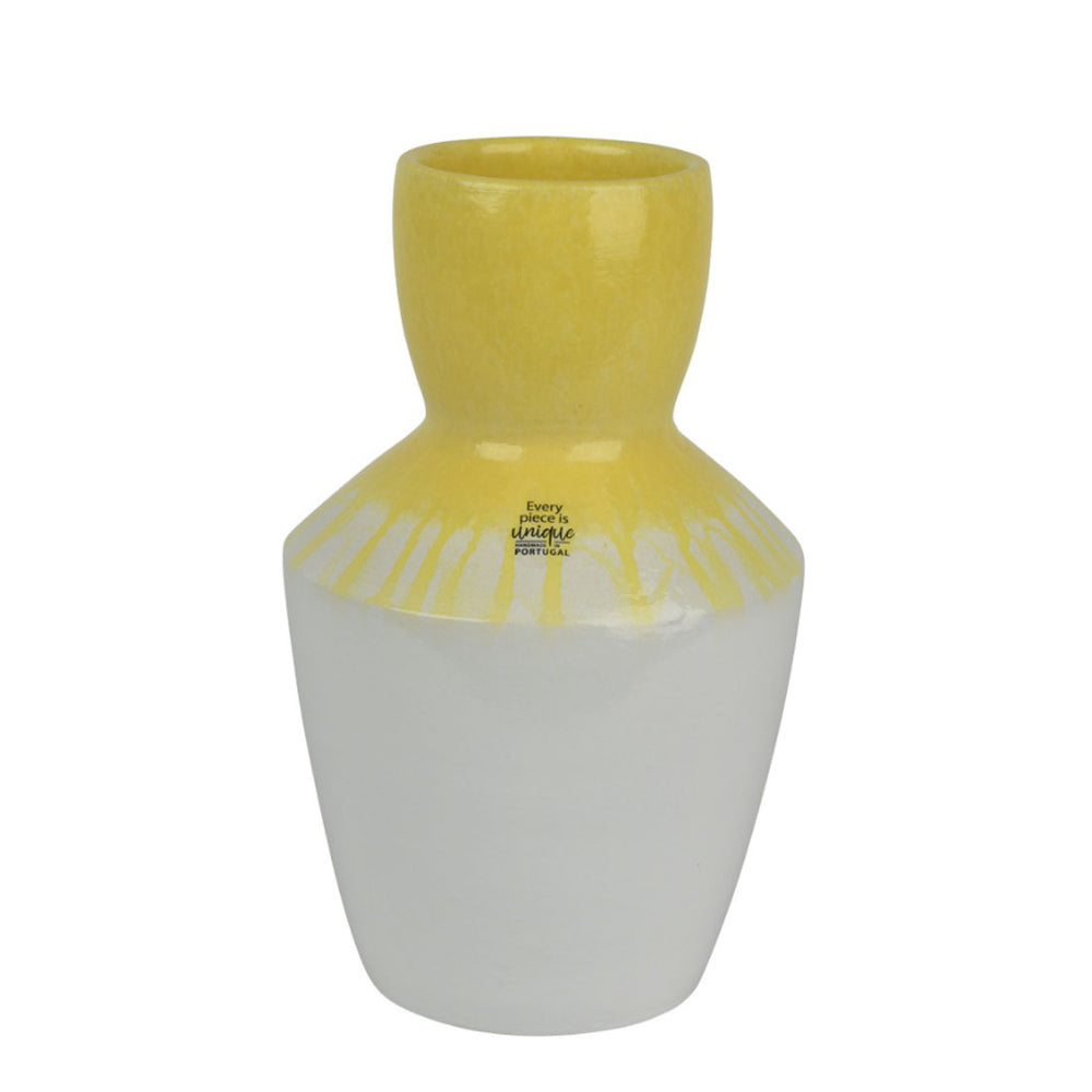 Glazed Terracotta Floor Vase