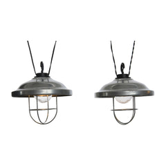 Led solar barn light string outdoor