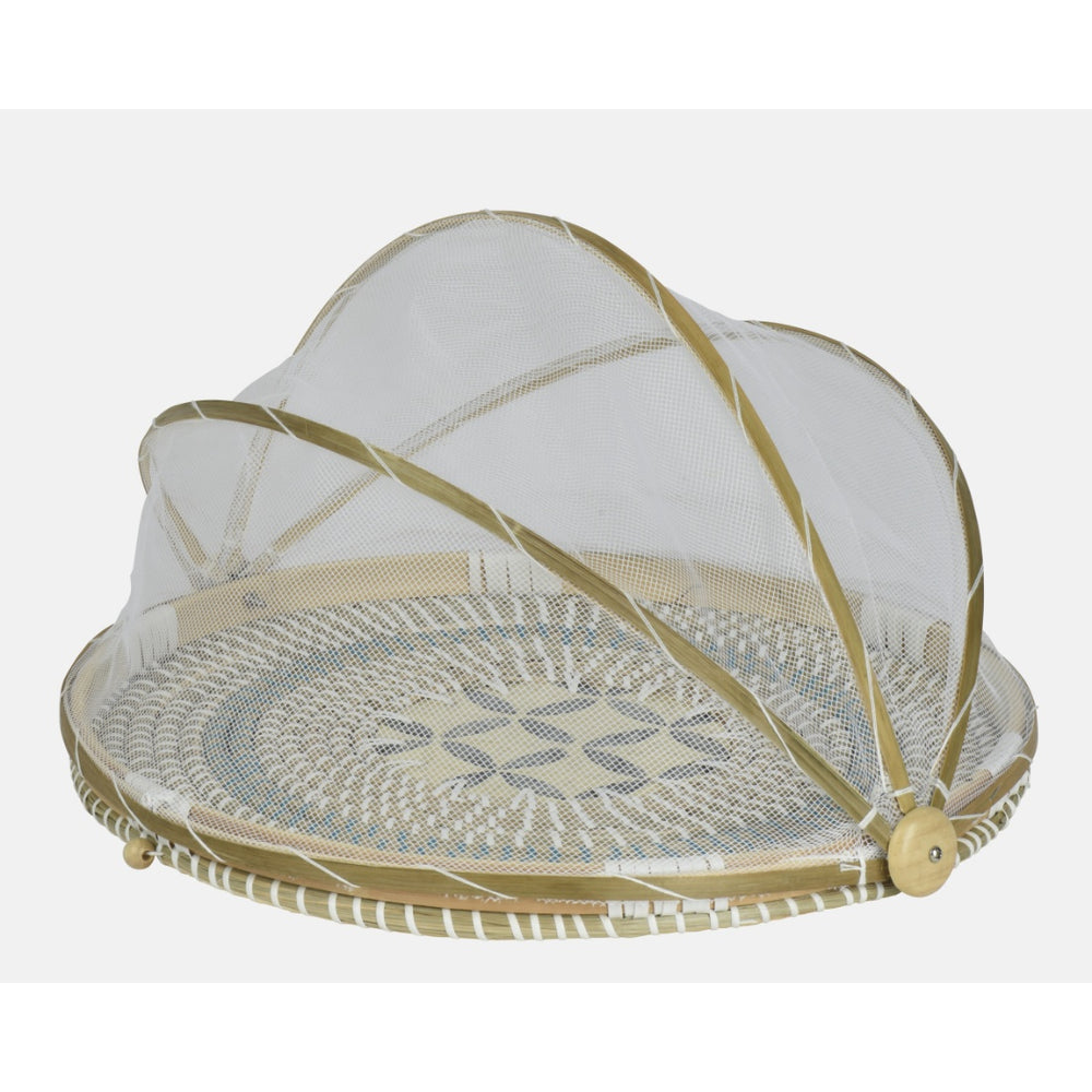 Woven Seagrass Round Food Cover