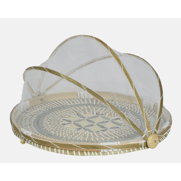 Woven Seagrass Round Food Cover