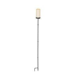 Plastic LED Solar Taper Candle