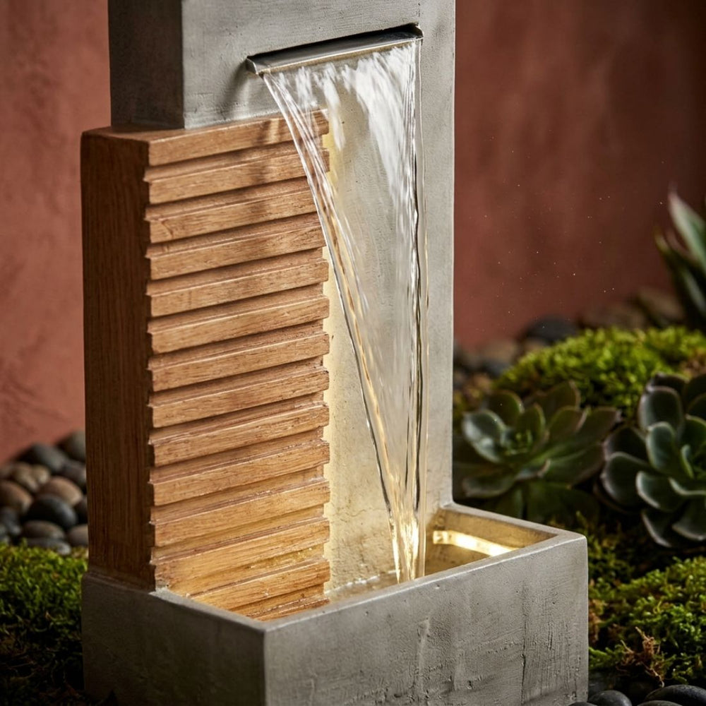 Rectangular GRC Outdoor Fountain