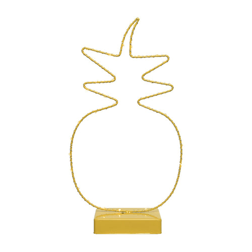 LED Pineapple Metal Frame Light