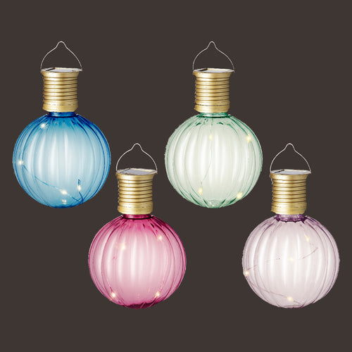 Solar bulb plastic h11cm each at