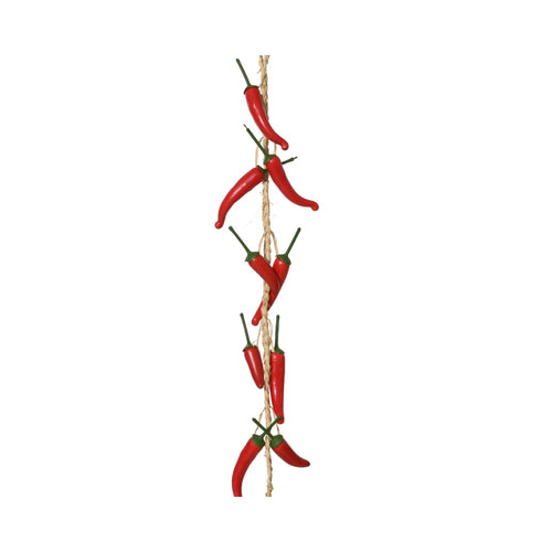 Artificial Red Chili Pepper Garland