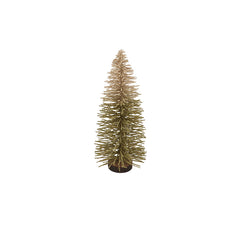 SPARKLE TREE SNOW NORDIC SAND 23X12CM