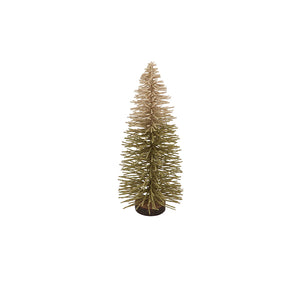 SPARKLE TREE SNOW NORDIC SAND 23X12CM