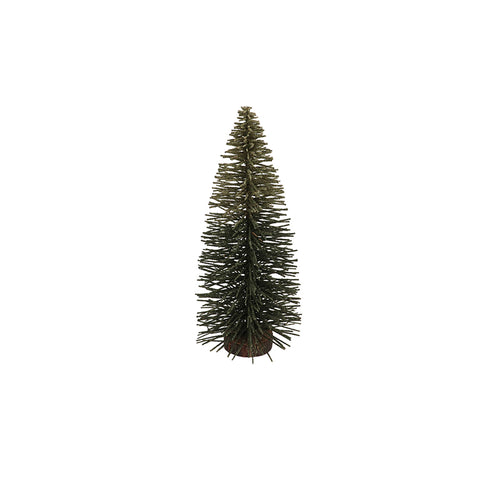 SPARKLE TREE SNOW MAJESTIC GREEN 23X12CM