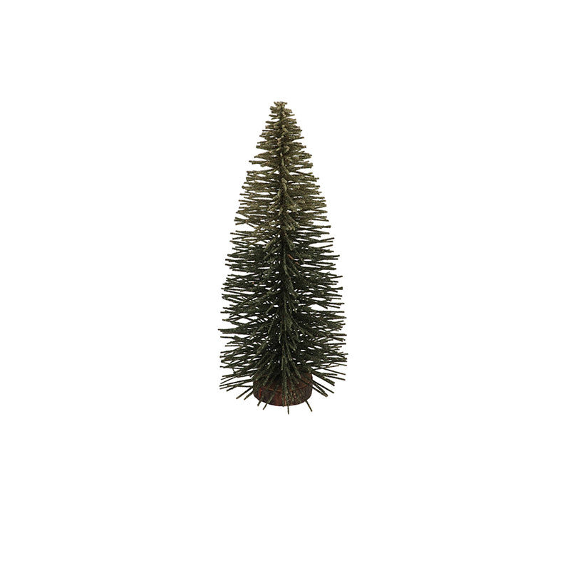 SPARKLE TREE SNOW MAJESTIC GREEN 30X16CM