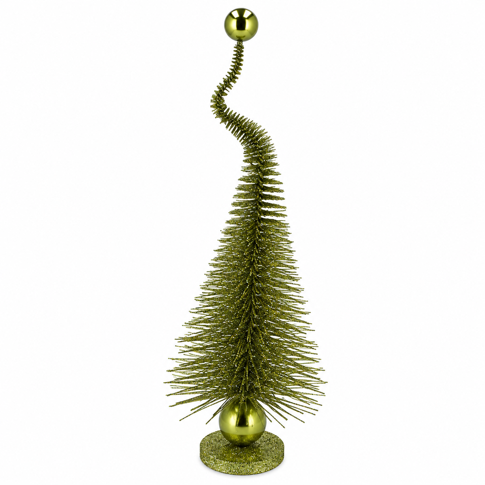 SPARKLE GLITTER MAJESTIC GREEN MIX TREE ASS 45X15CM NM - each at