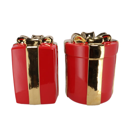 Joy Jolly Red Vase Present (30 cm)