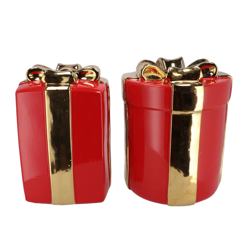 Joy Jolly Red Vase Present (35 cm)