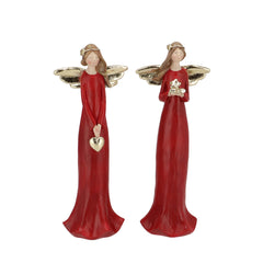 Belly Jolly Red Christmas Angel (21 cm)