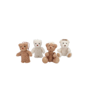 LOULOU COSY SAND HANGER BEAR ASS 4X8X14CM