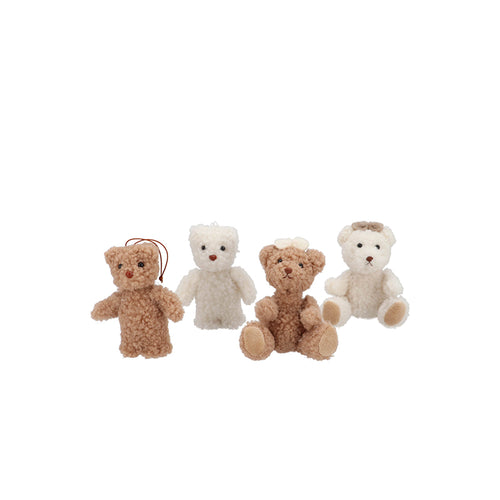 LOULOU COSY SAND HANGER BEAR ASS 4X8X14CM
