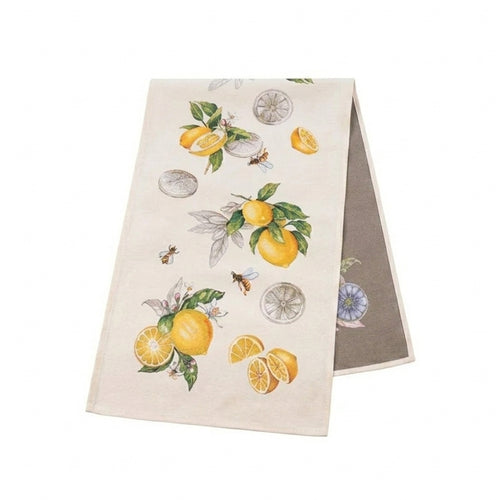 Lemon Print Table Runner (140cm)