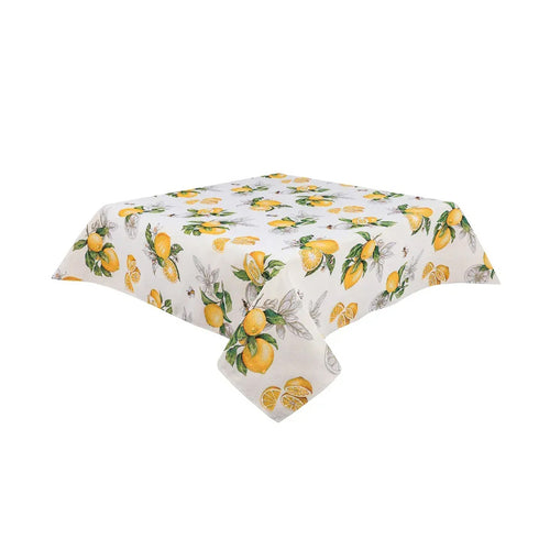 Lemon Print Rectangular Tablecloth (300cm)