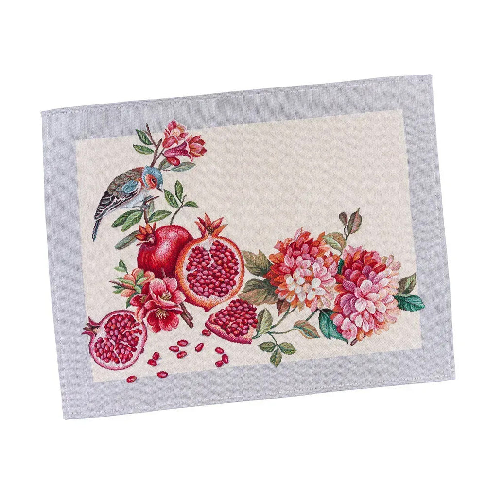 Embroidered Placemat Runner