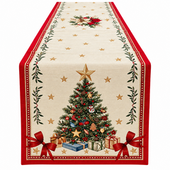 Carter christmas tree table runner 45x180cm