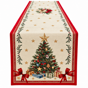 Carter christmas tree table runner 45x180cm