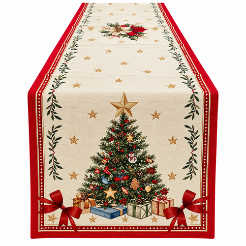 Carter christmas tree table runner 45x180cm