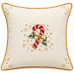 Candy cane cushion cover 45x45cm