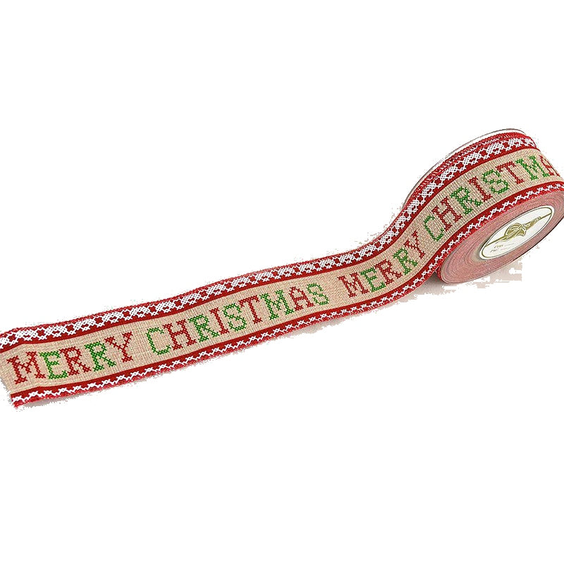 Classic christmas 5.5cmx9m red green