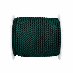 Three thread ryon cord 3mmx50m dk green