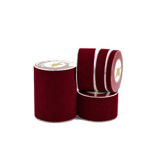 Single face velvet aa 1.3cmx9m burgund