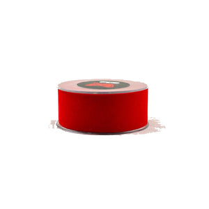 Single face velvet aa 2.3cmx9m red