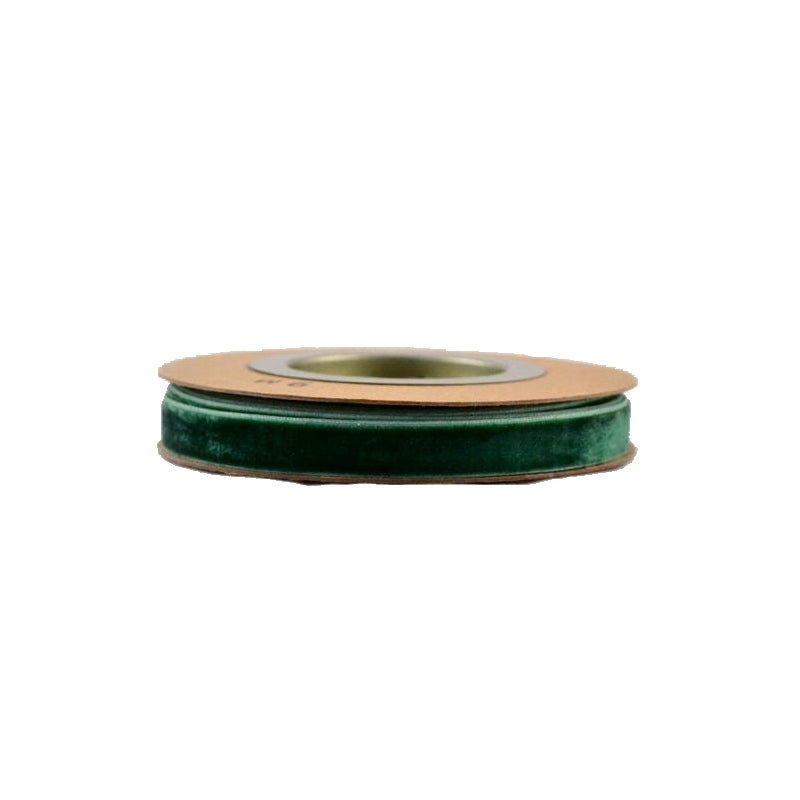 Prague velvet 3.8cmx9m green