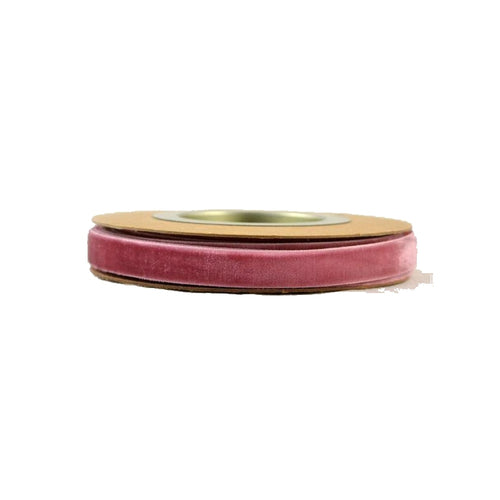 Prague velvet 6mmx18m dark pink