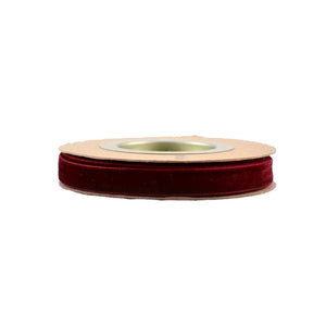 Prague velvet 1.2cm x9m burgund