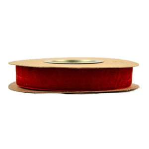 Prague velvet 3.8cmx9m red