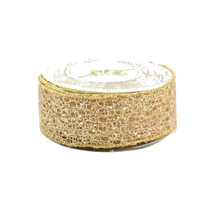 Crystal net 6.7cmx9m beige