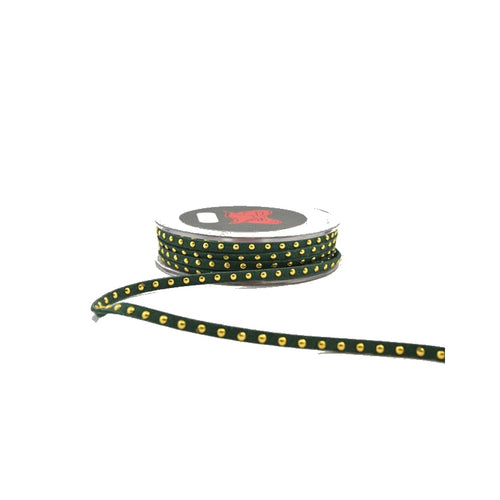 Leather cord vela 5mmx9m green