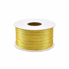 Metalic ribbon 3mmx25m gold