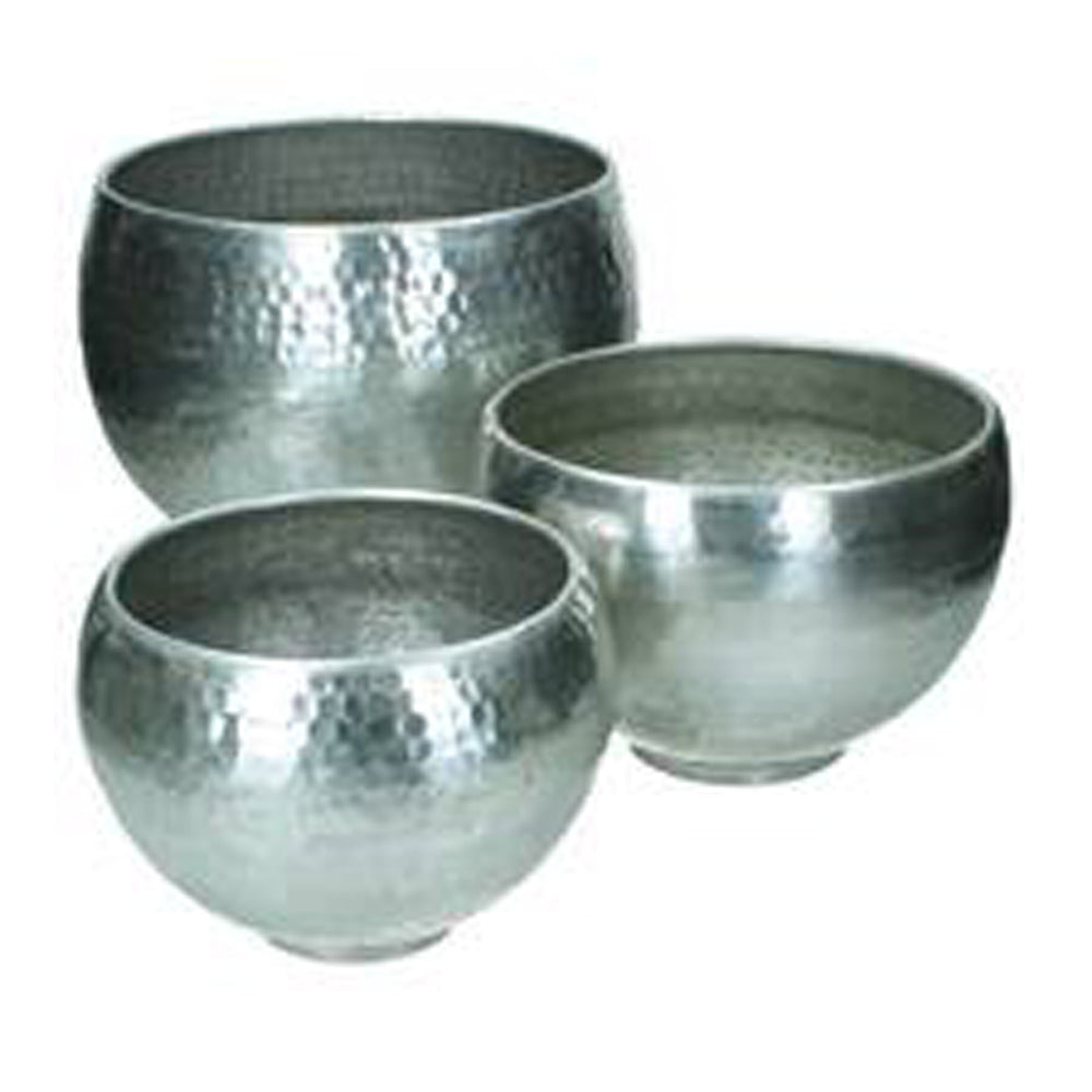 Antique Silver Metal Pot (30 cm)