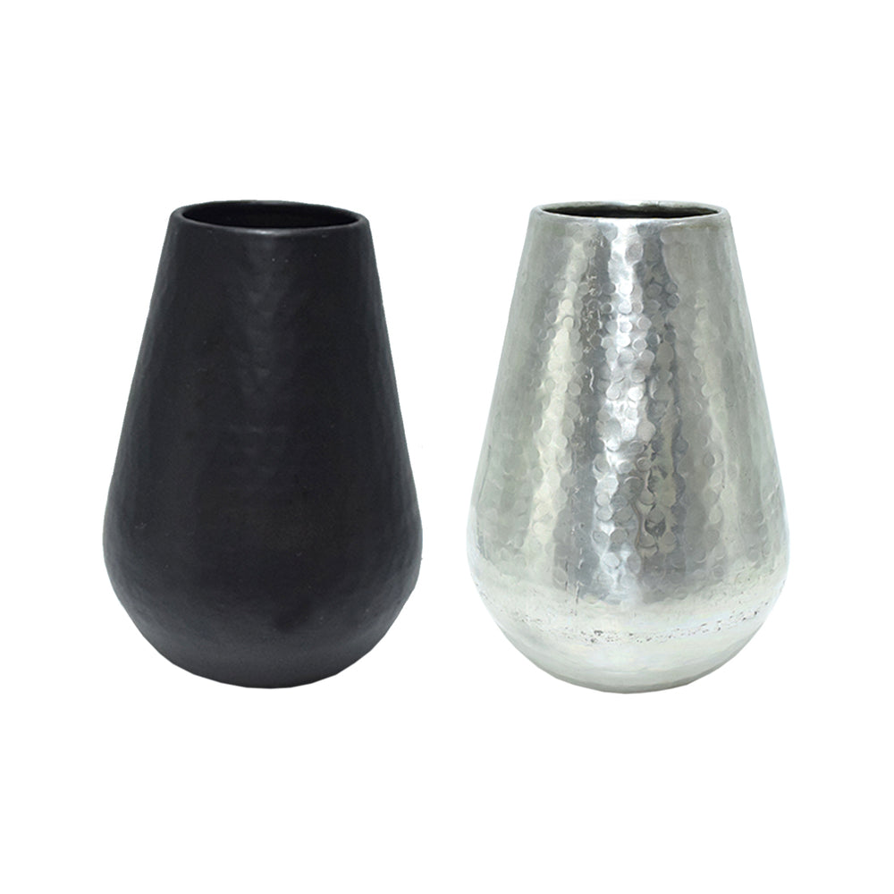 Antique Silver Vase (30 cm) - Each At