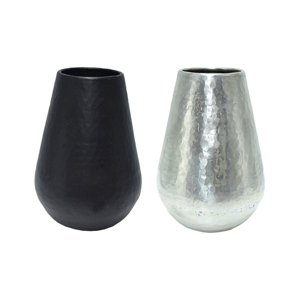 Antique Silver Vase (30 cm) - Each At