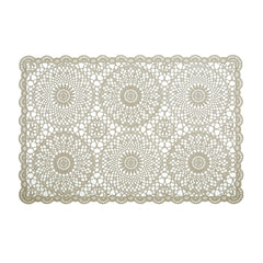 Cement Crochet PVC Placemat (38 cm)