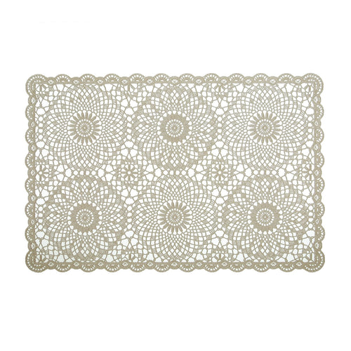 Cement Crochet PVC Placemat (38 cm)
