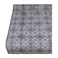 Black Crochet PVC Table Runner (180 cm)